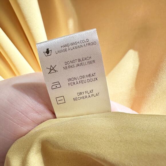 Saltwater Luxe Celine Dotted Citrus Midi Tank Dress Women's Size Medium - Picture 11 of 14